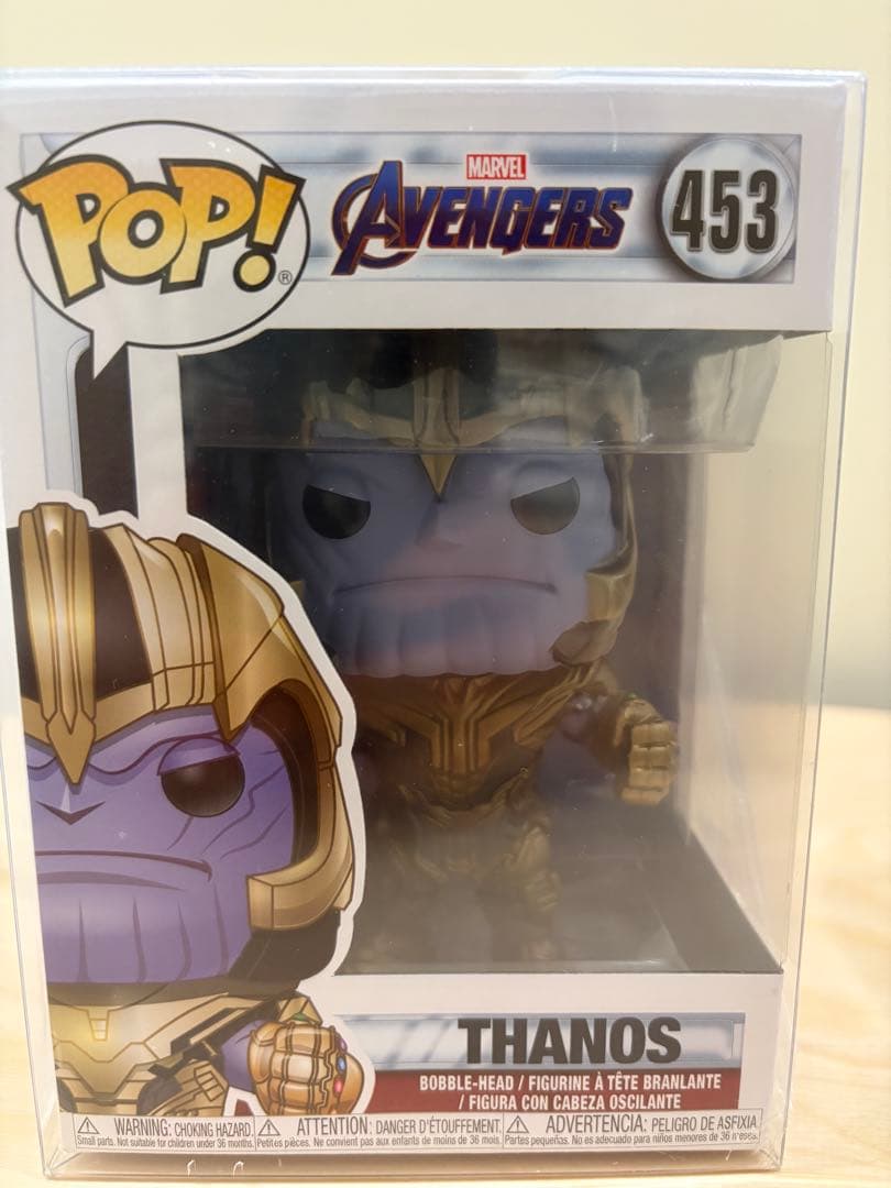 【新品】Funko pop Marvel フィギュア 4体　　保護ケース付