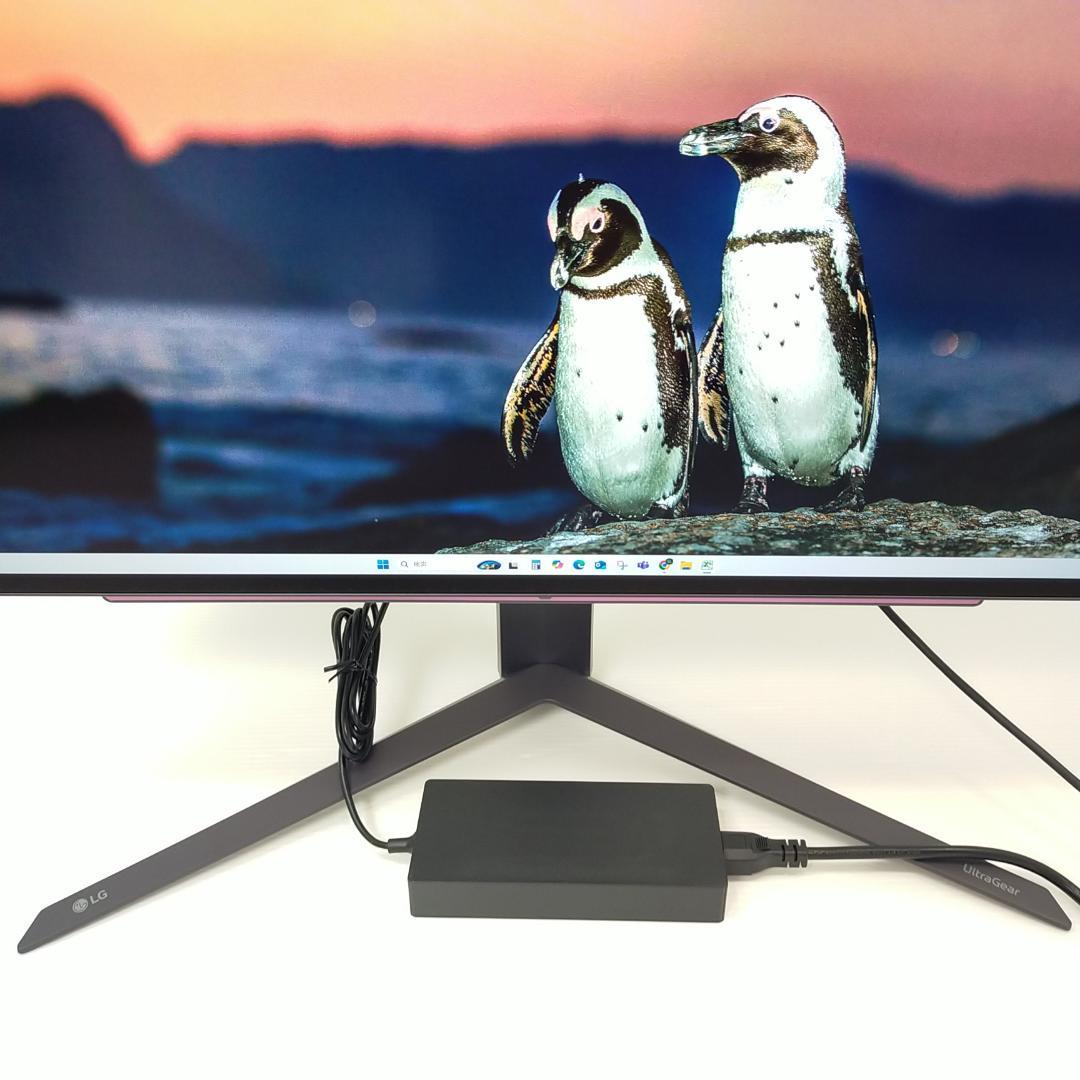 【未使用】LG ゲーミング モニター 27GS95QE-B 26.5インチ