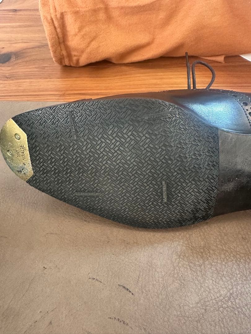 美品 エドワードグリーン カドガン ブラック 6.5 / 7 D 202