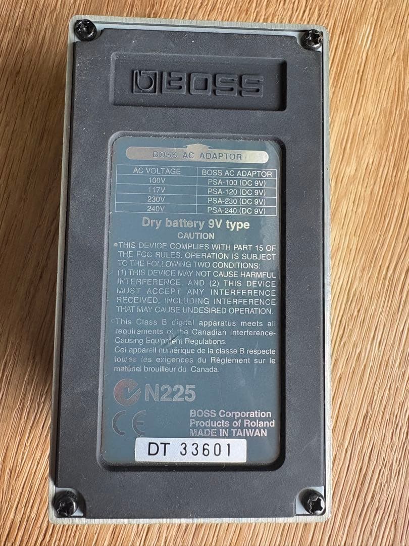 ギター BOSS phase shifter PH-3