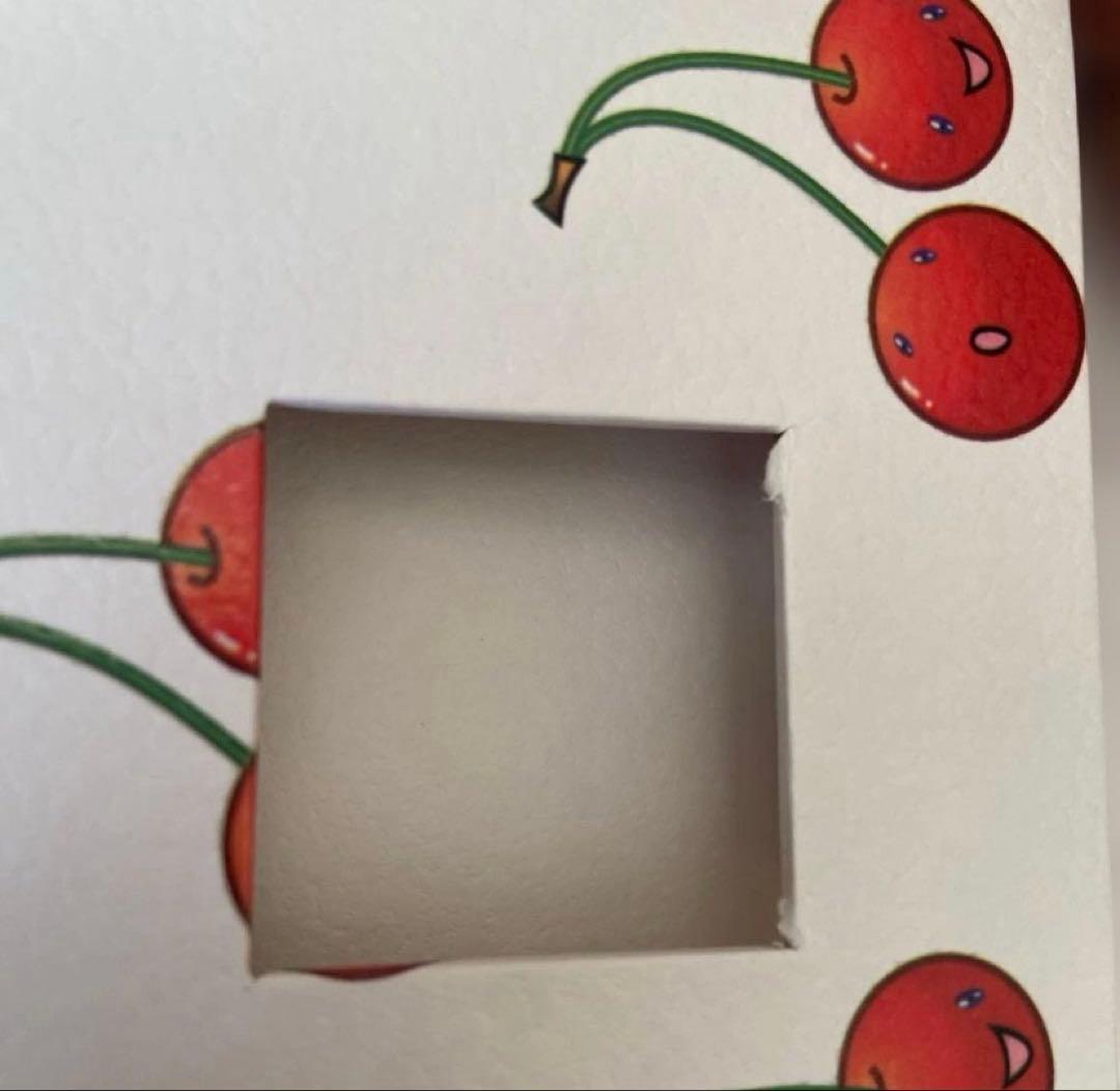 ルイヴィトン✖️村上隆　空き箱　ラッピングリボン　チェリー　美品　大きめサイズ