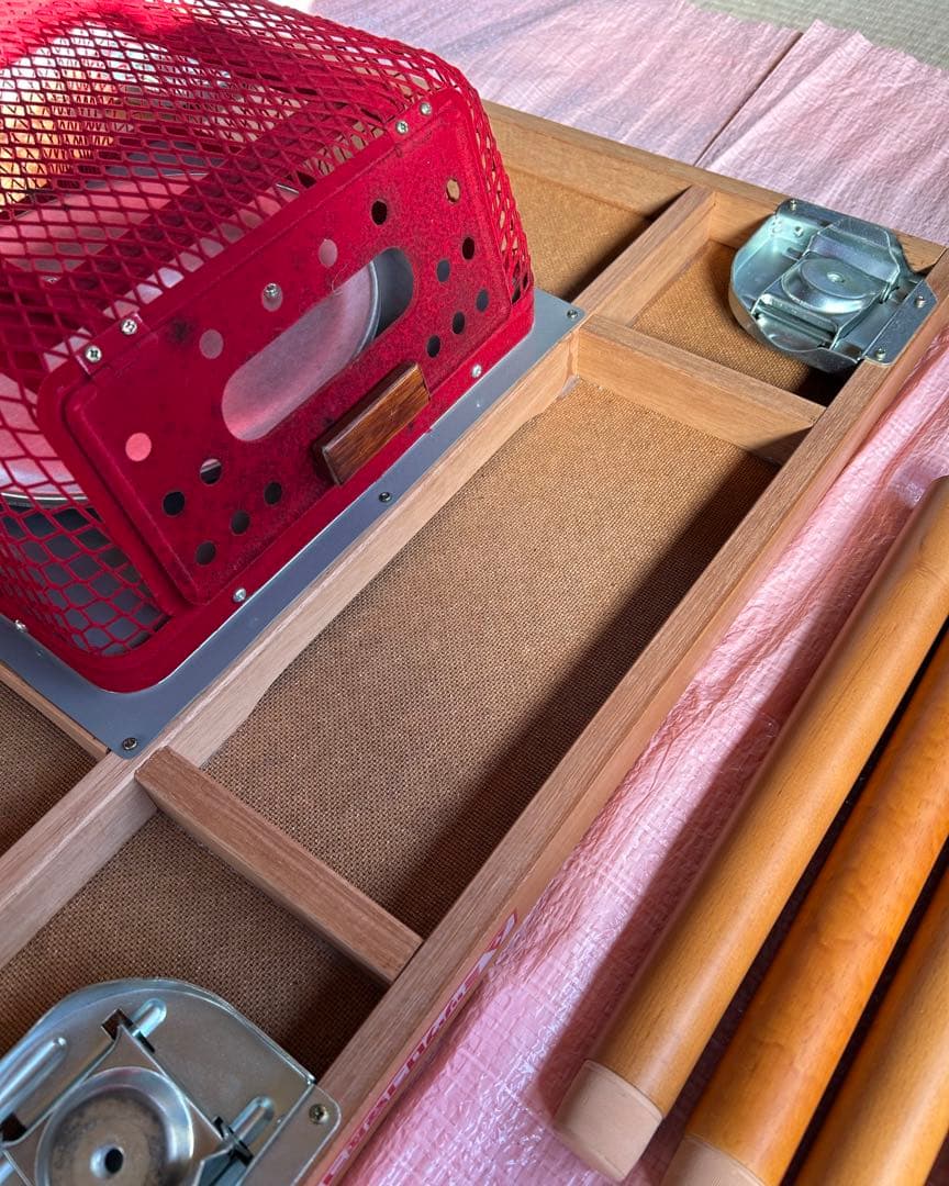 12日迄の特価❣️【訳アリ未使用】ミツウロコ　豆炭こたつ　60cm正方形