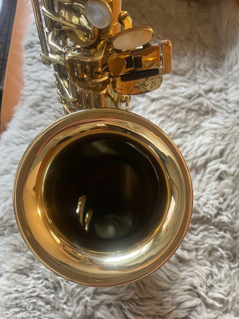 アルトサックスH.SELMER SA-80 Serie II 彫刻入