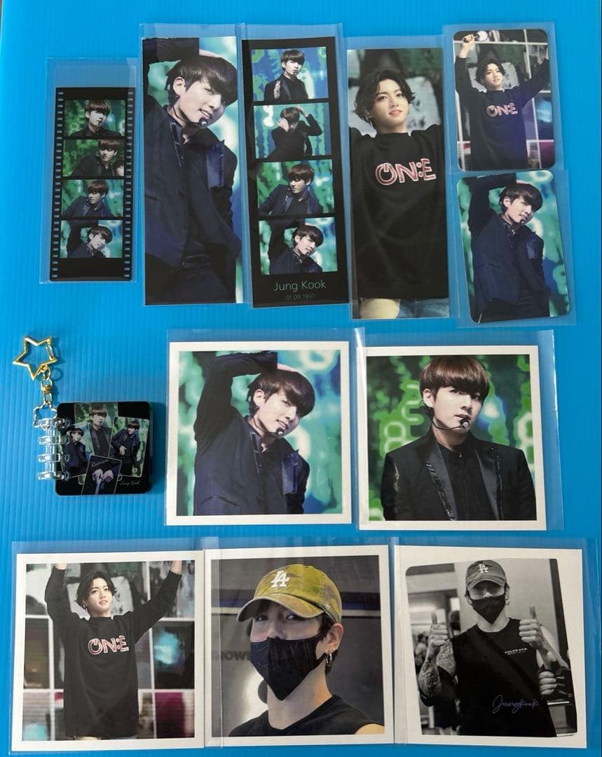 BTS Jungkook アコーディオンフォト(12カット)