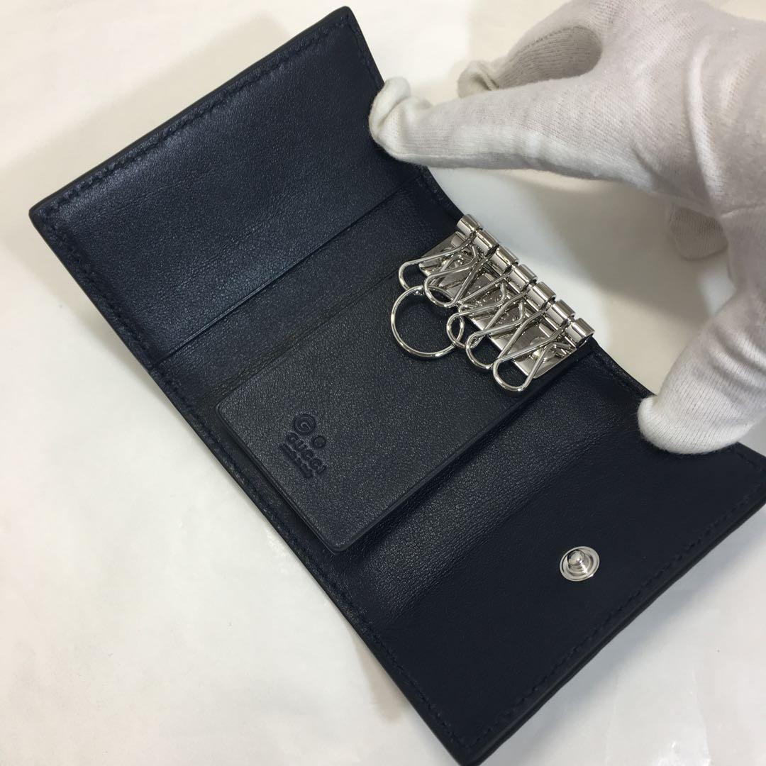 グッチ GUCCI グッチ　キーケース 6連 グッチシマレザー　新品未使用品