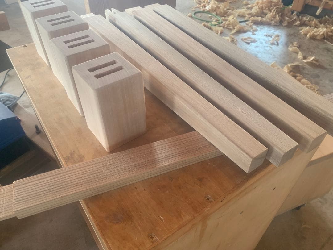 ☆赤おに☆ダイニングテーブルオーダー製作(プチDIY仕様)●確認