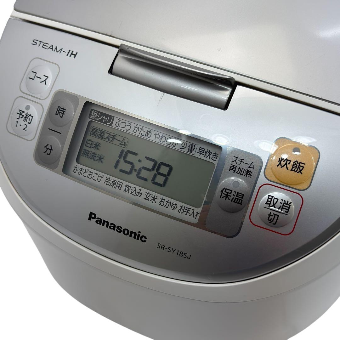 Panasonic炊飯器 1.8L 10合 SR-SY185J 2016年製