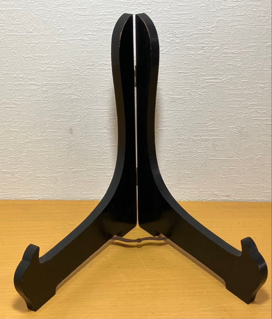 【有田焼】飾り皿　深川製　陶器　焼物　中皿　スタンド付き