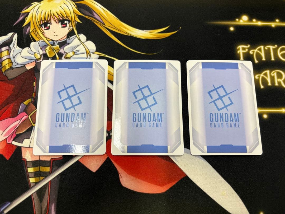 ガンダムカードゲーム シナンジュ LR+ パラレル 3枚セット