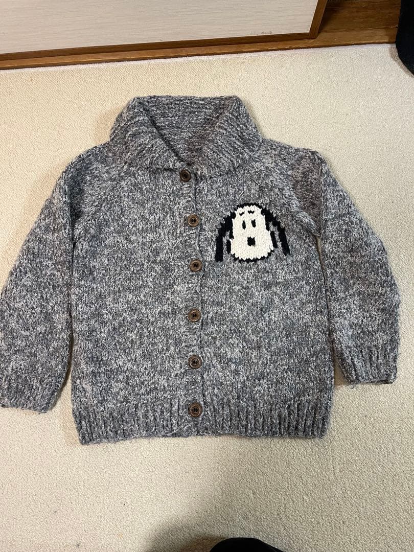 カウチンセーターメンズ　スヌーピー