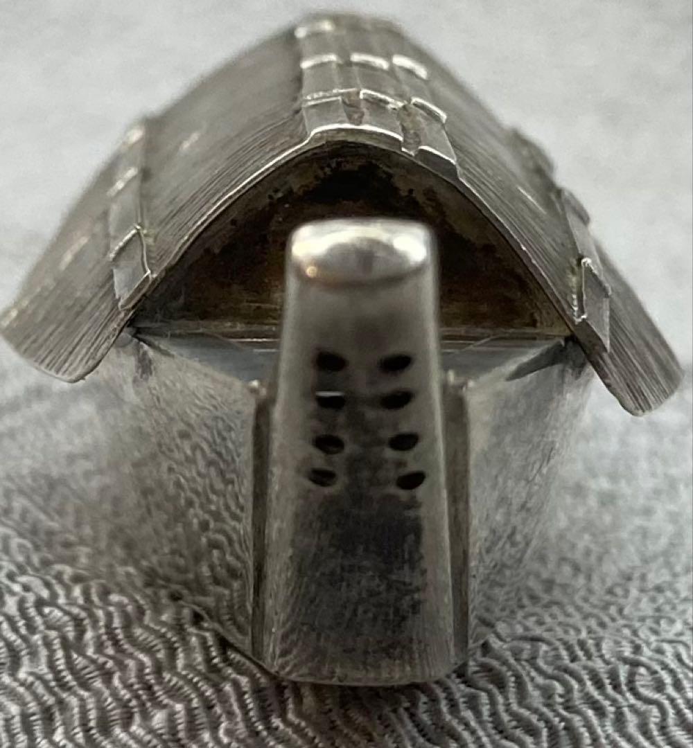 B357s 船形塩入れ　ソルトシェイカー　STERLING950 銀　調味料