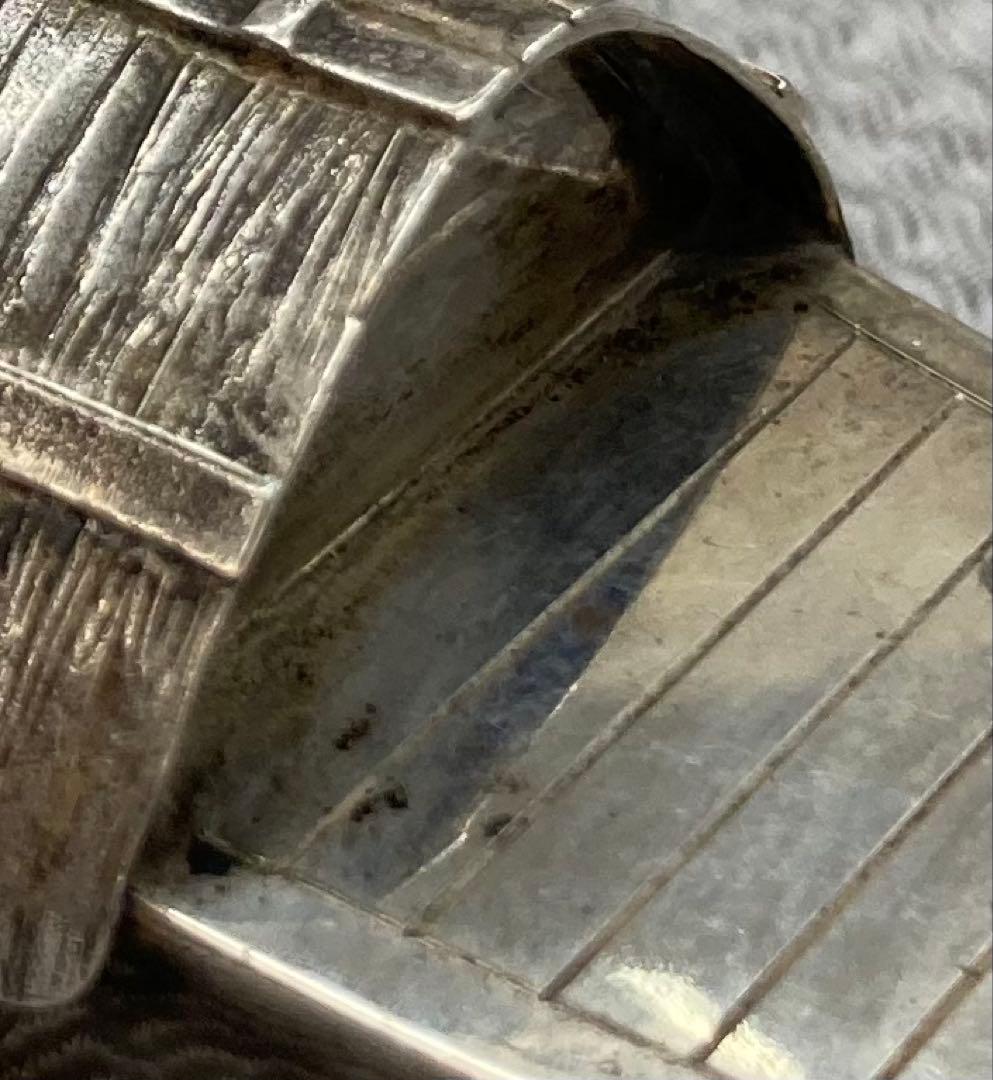 B357s 船形塩入れ　ソルトシェイカー　STERLING950 銀　調味料