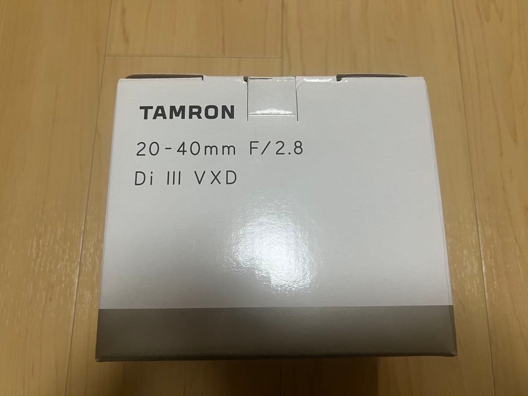 レンズ(ズーム) TAMRON 20-40mm F/2.8 Di III VXD