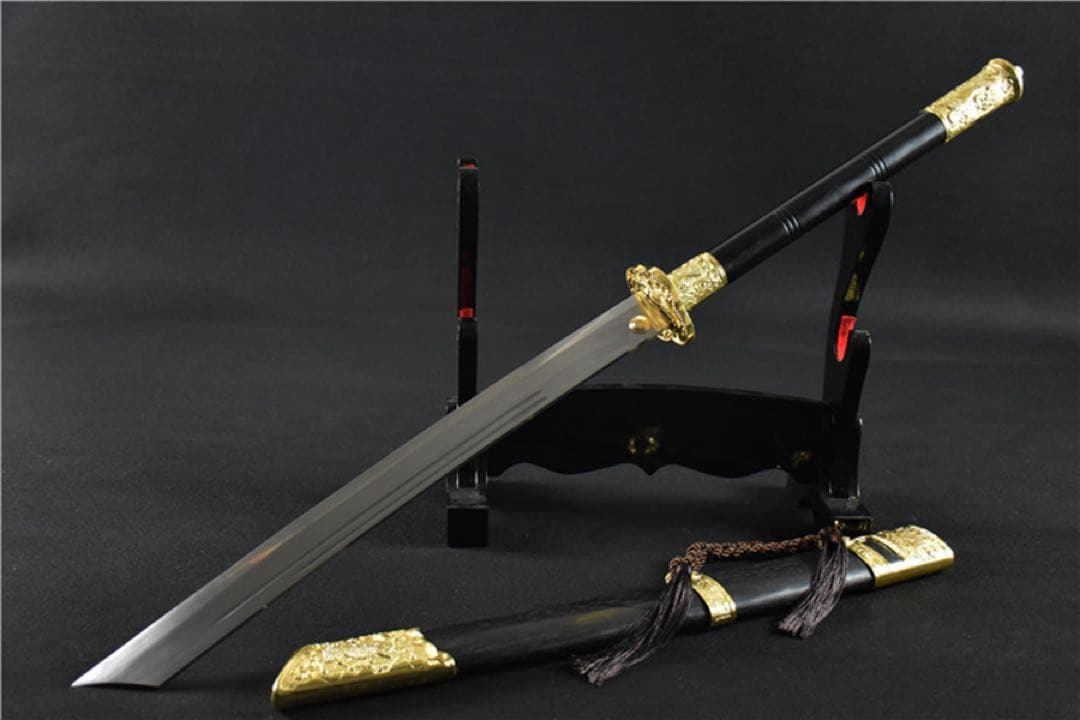 烏金戦刀 模造刀 舞踊刀 武具 鑑賞刀 苗刀 刀装具 日本刀