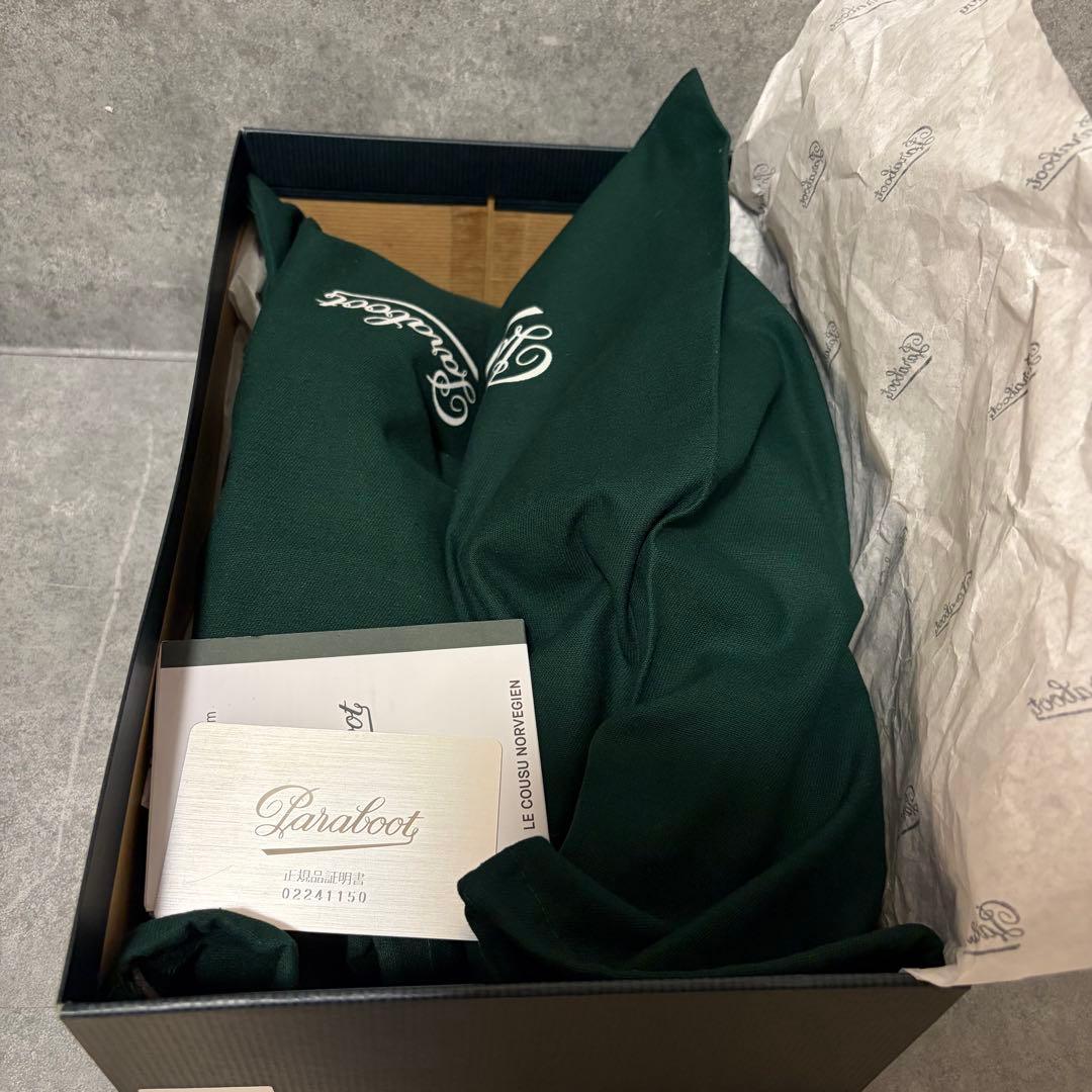 【美品】パラブーツ　ミカエル　ブラック　39