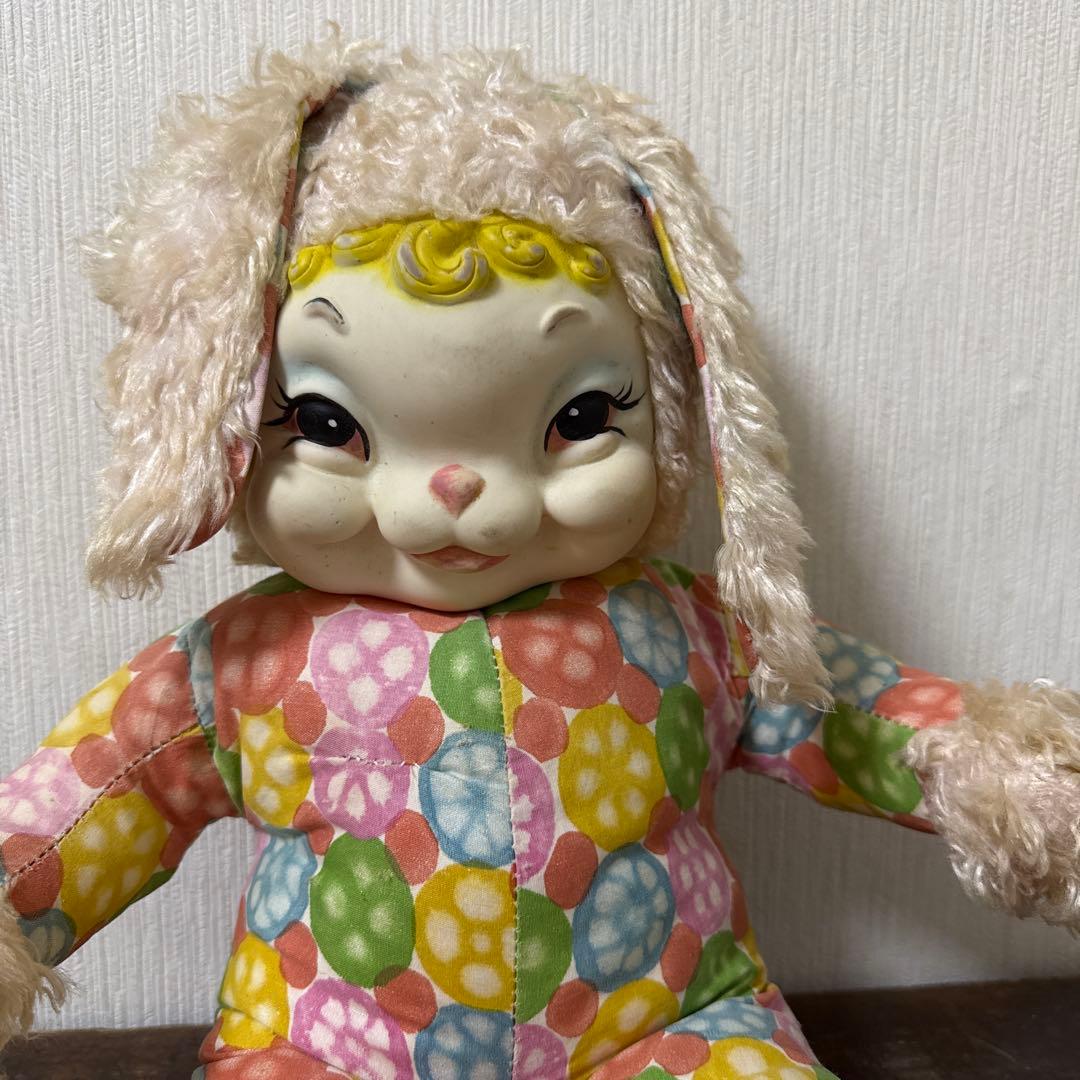 ラシュトン　うさぎ　バニー　ラバーフェイス　はビンテージ