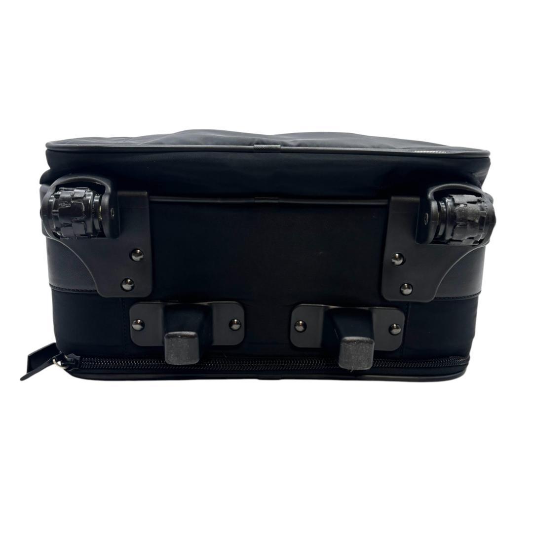 プラダ スーツケース ブラック ナイロン 2輪 メンズ
