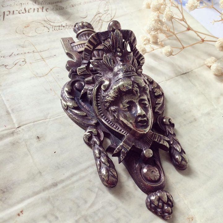 N フランス アンティーク 1800年代 ルイ16世スタイル オルモル装飾