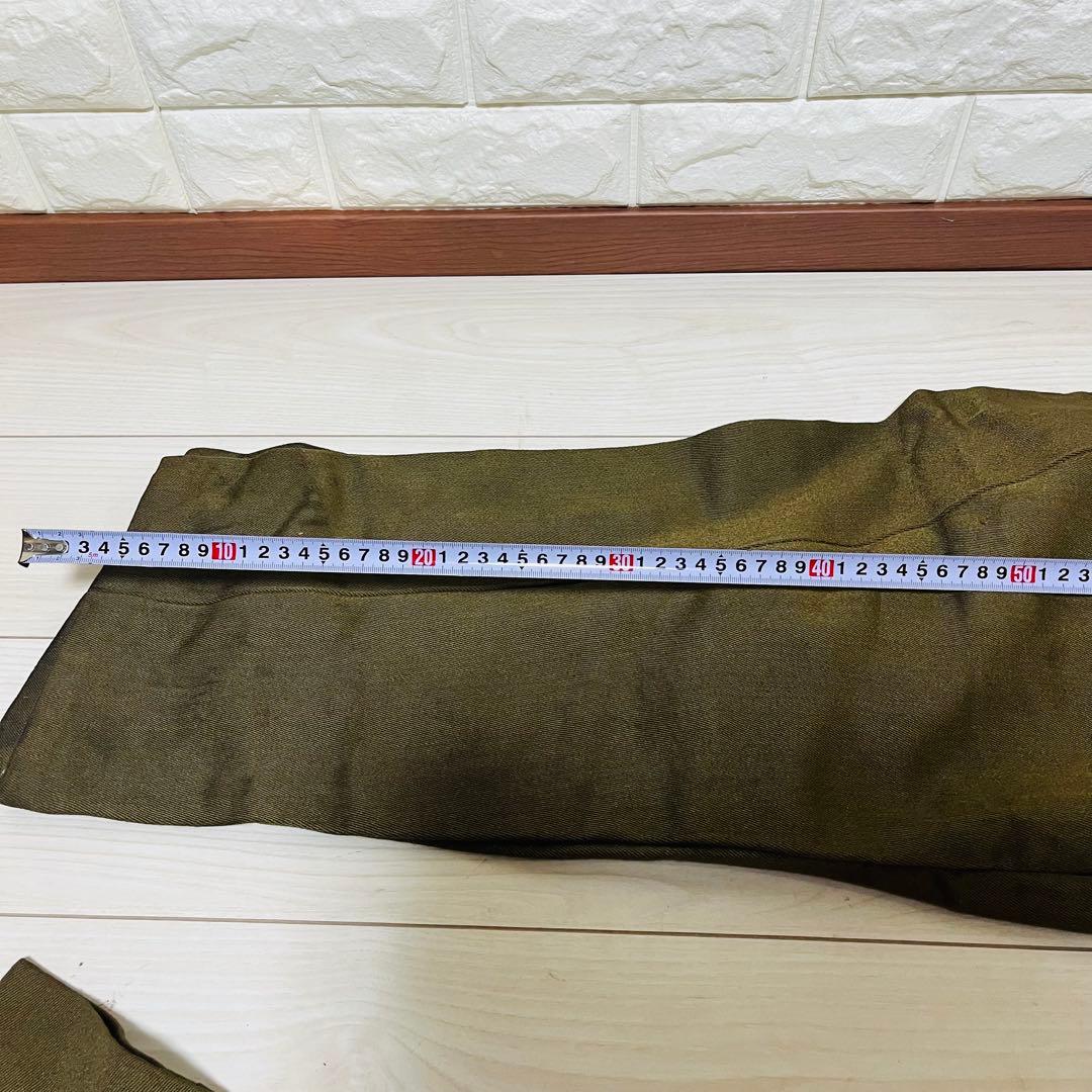 旧日本帝国陸軍 軍服上下 軍医中尉襟章