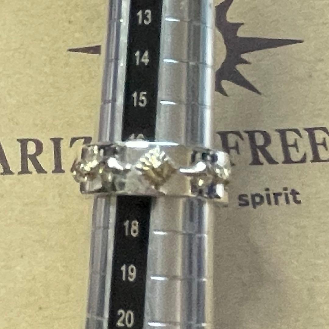 k18 リング　17 ゴールド　アリゾナフリーダム　指輪　浮き彫り　唐草　k18