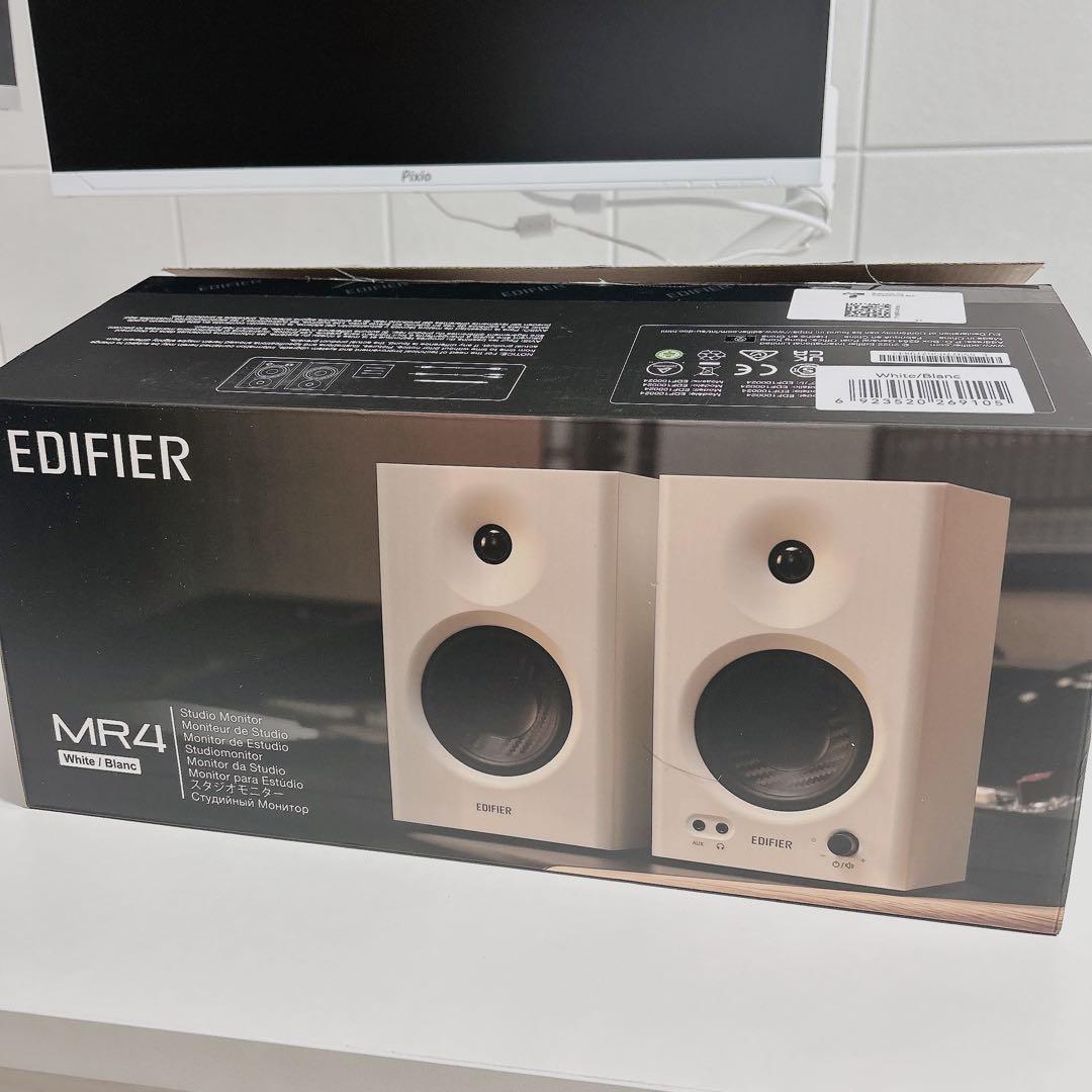 EDIFIER MR4 スタジオモニタースピーカー ホワイト