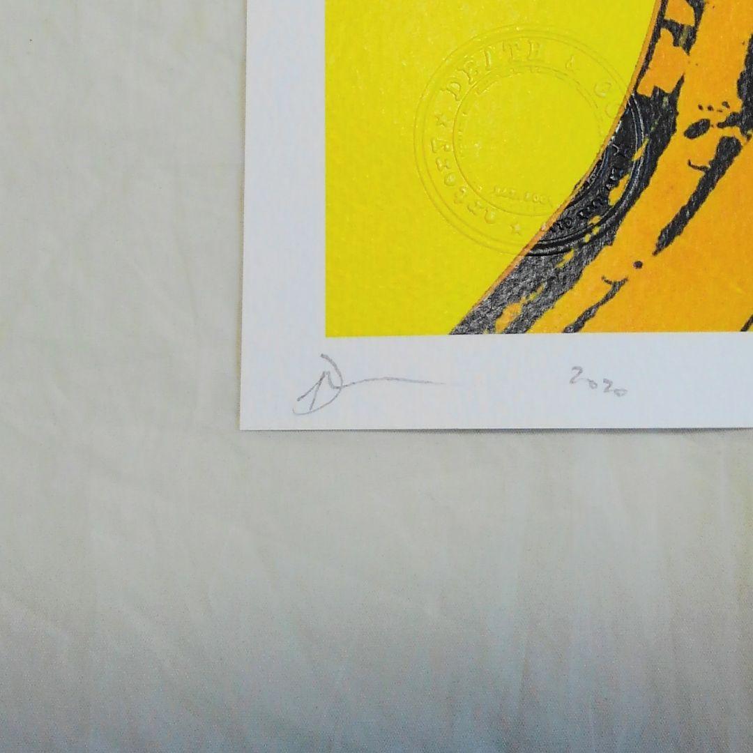 DEATH NYC　モナリザ　ガスマスク アートポスター　極美品／未使用