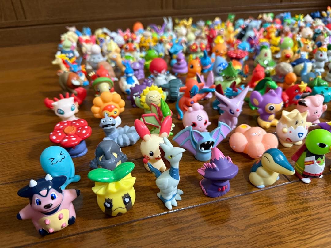 値下げ！【廃盤・クリア・伝説・色ちがい】ポケモンゆび人形約300体 バンダイ