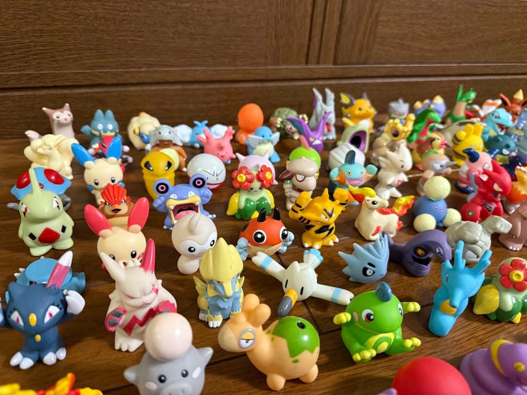 値下げ！【廃盤・クリア・伝説・色ちがい】ポケモンゆび人形約300体 バンダイ