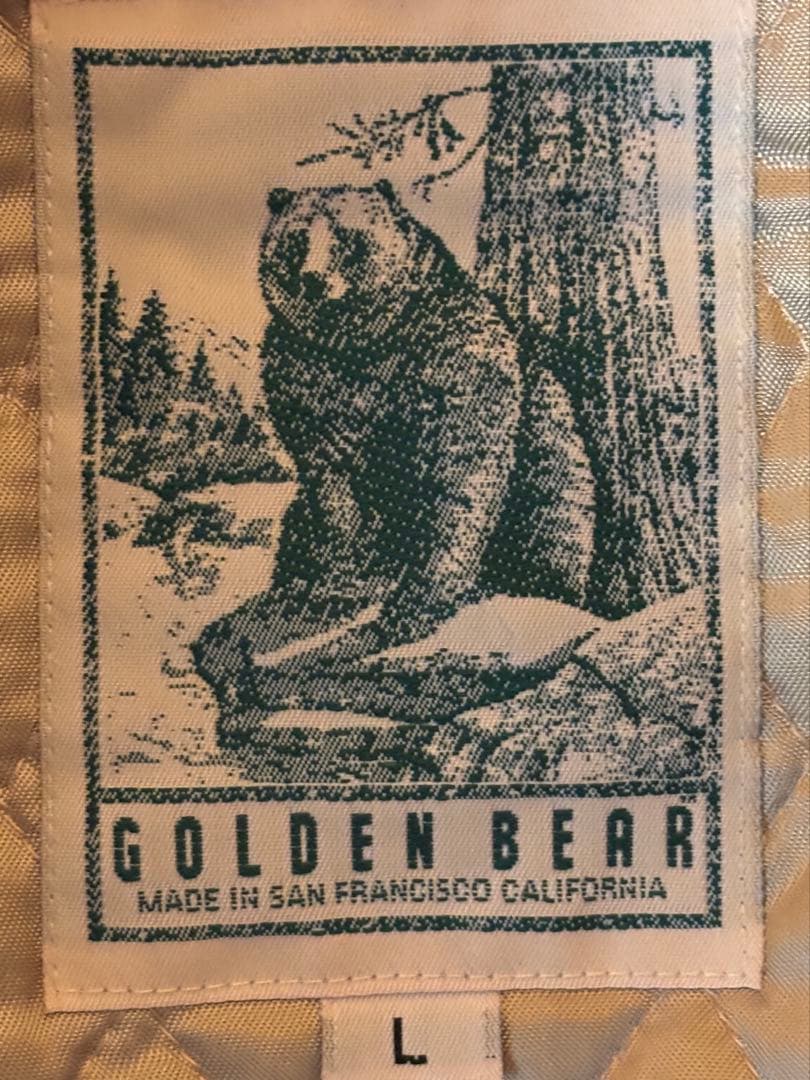 70s usa製 golden bear オンブレチェックブルゾン 短丈