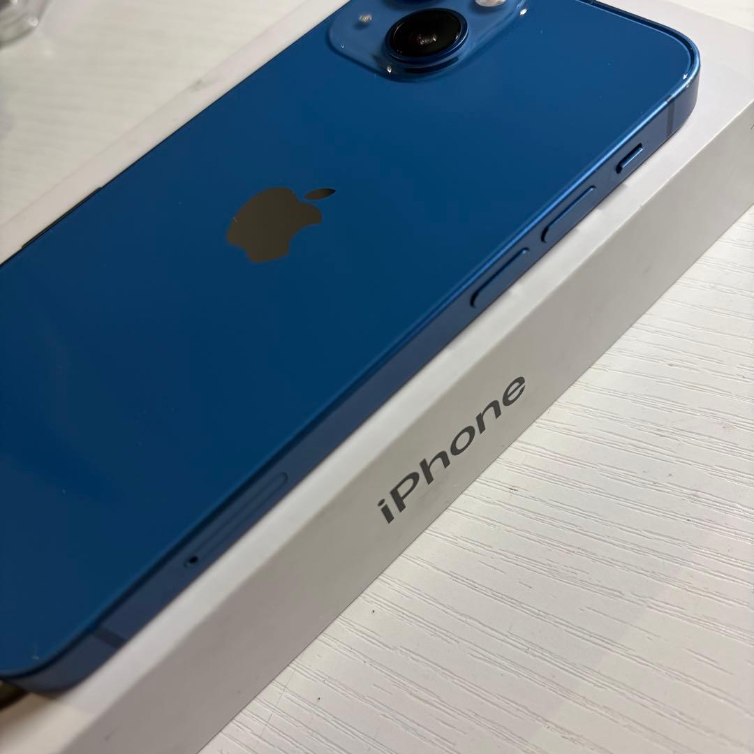 iPhone13 mini 128GB ブルー SIMフリー 極美品