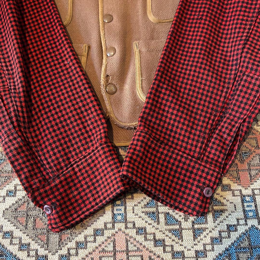 希少 50s 筆記体タグ L.L. Bean エンジニアジャケット ハンティング