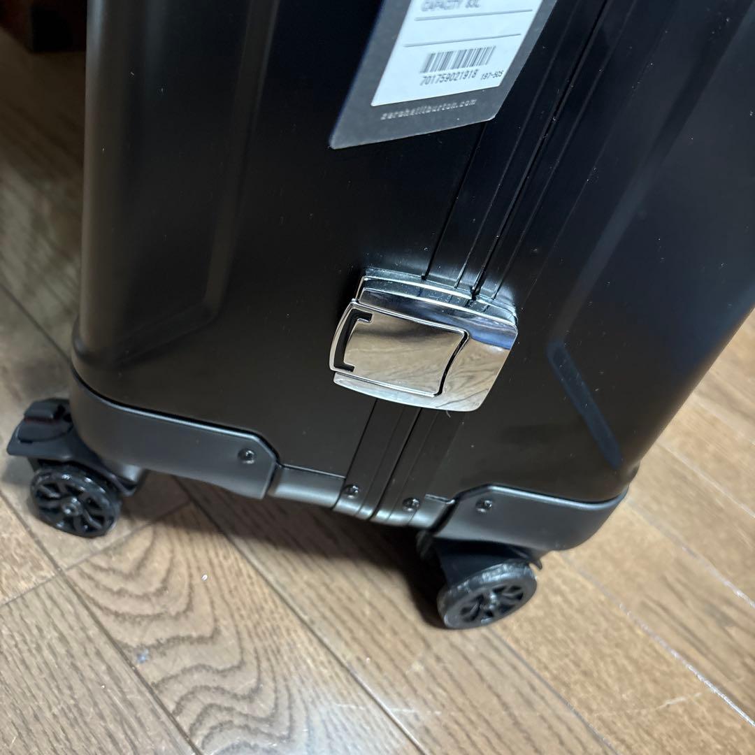 えでぃさま専用無骨なゼロハリバートンアルミ製スーツケースZRG28-BK 難あり