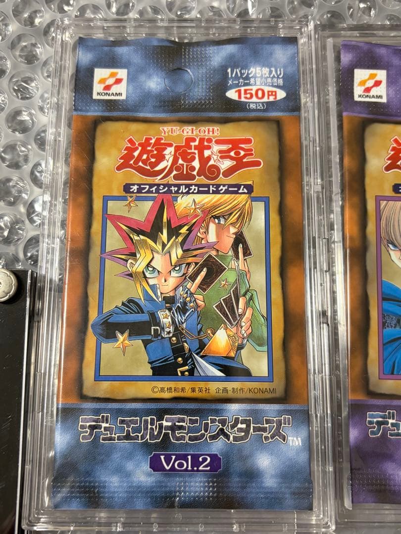 遊戯王　OCG　初期　未開封パック　vol.1 2 3 4 5 6 7 セット