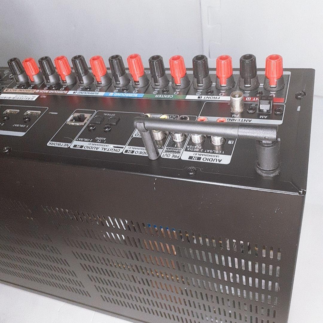 DENON AVアンプ AVR-X1400H リモコンSpotify対応美品