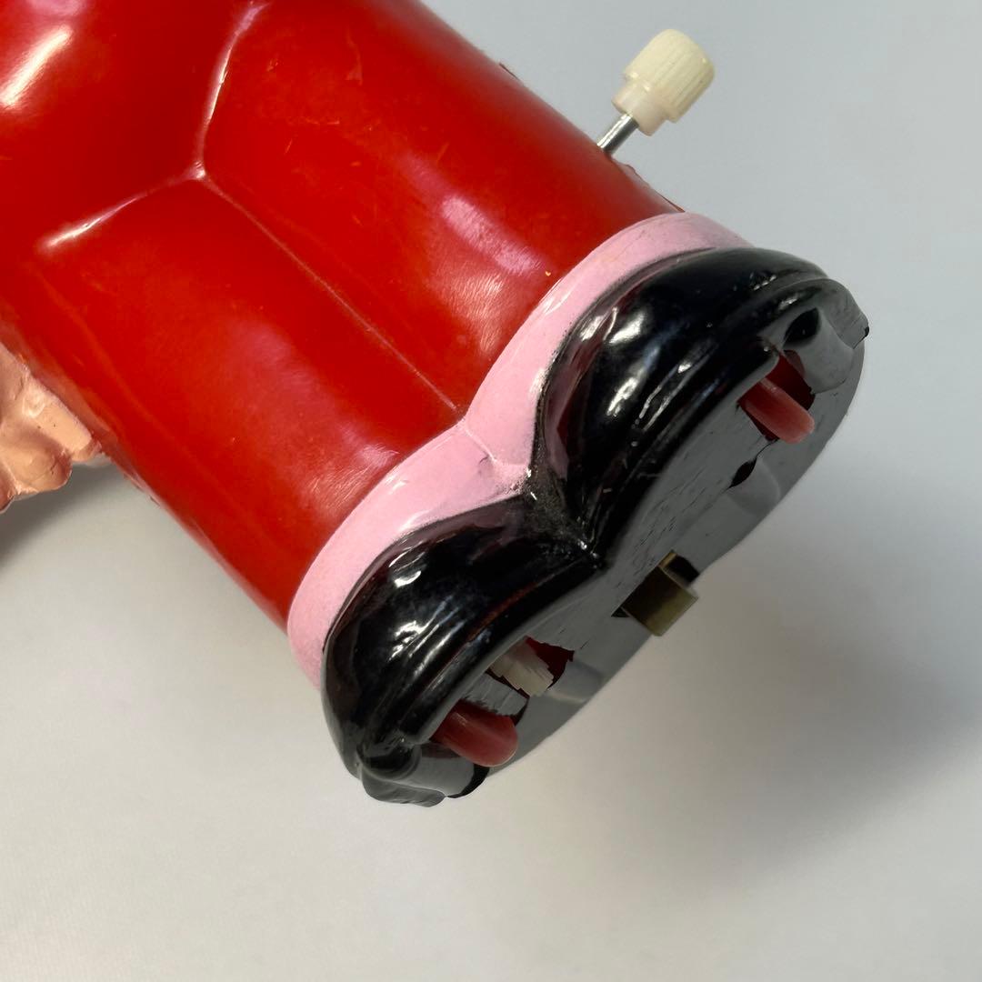 不二家　ペコちゃん　首振り人形　ゼンマイ人形　レトロ