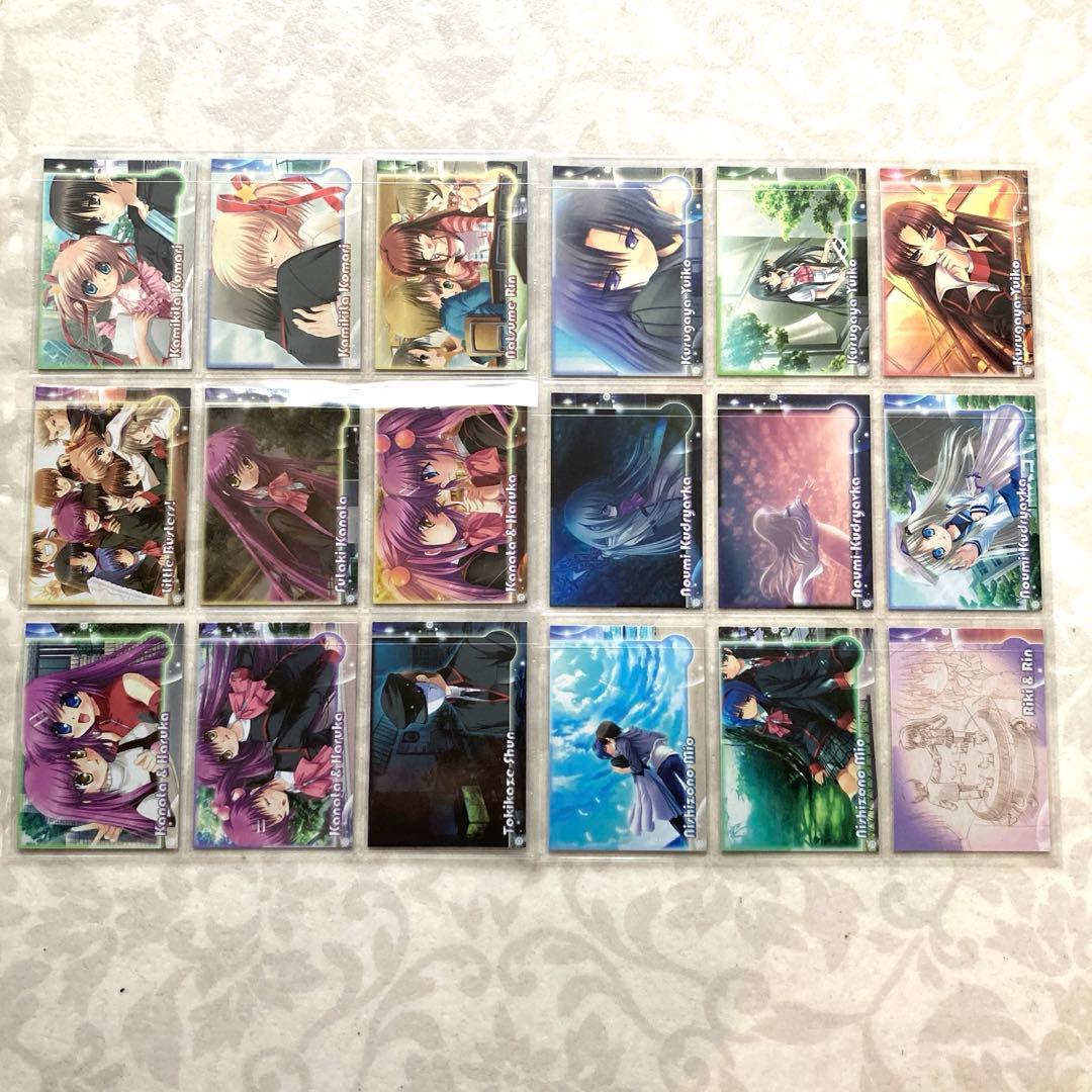 リトルバスターズ　300枚以上　ほぼコンプ　バインダー付き