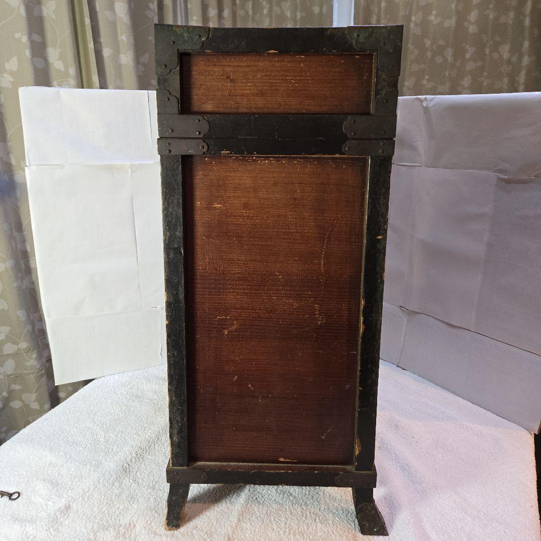 鎧櫃　外鍵付　背負箪笥　武具　刀剣　千両箱　鋏箱　甲冑箱　兜箱　江戸時代