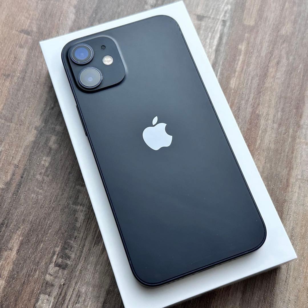 【大容量‼︎】iPhone12mini 本体 Black 256GB SIMフリー