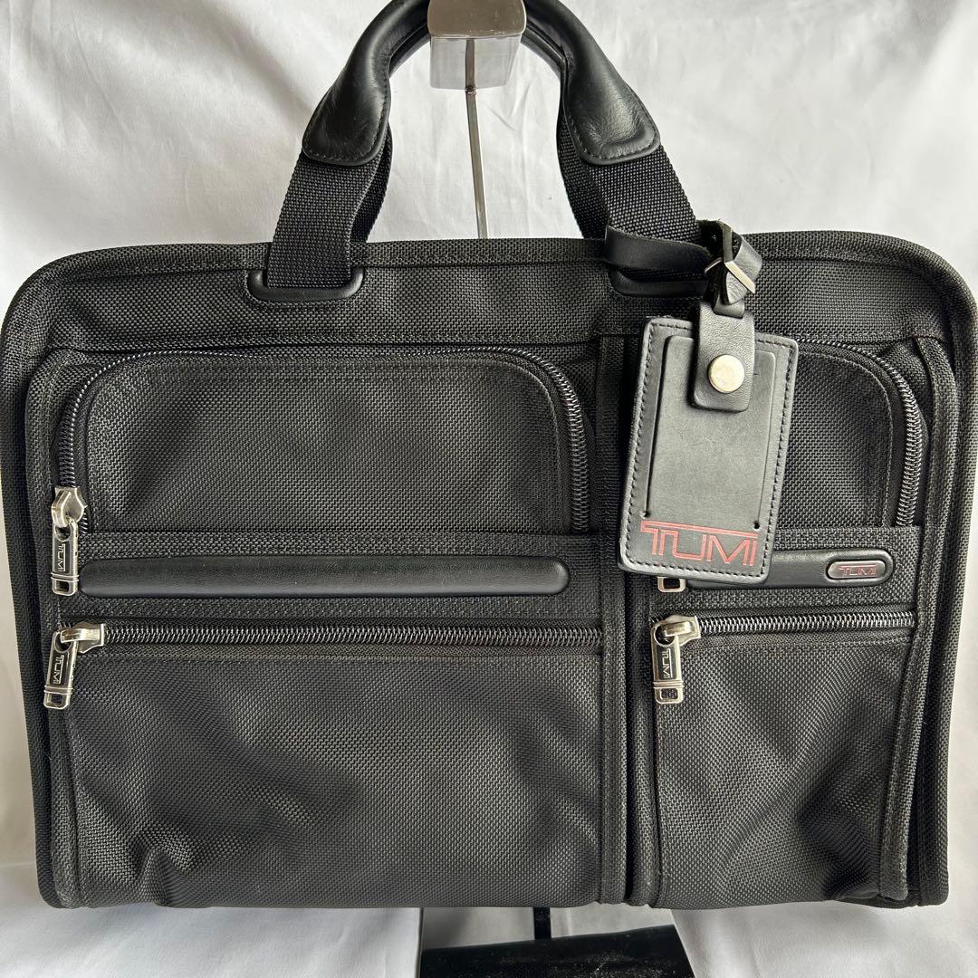 【美品】TUMI トゥミ 2way ビジネスバッグ ブリーフケース ブラック