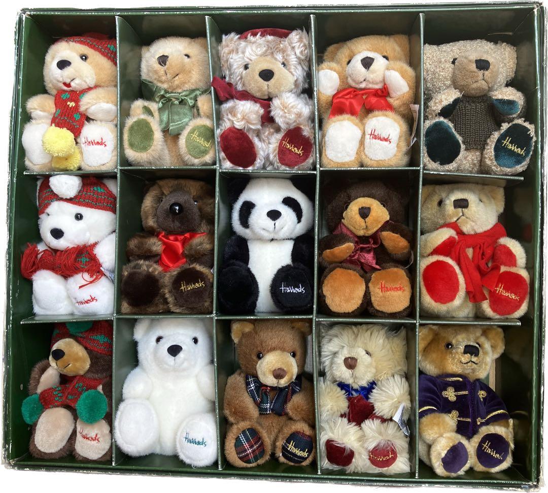 Harrodsミニチュア クリスマス ベアーズ