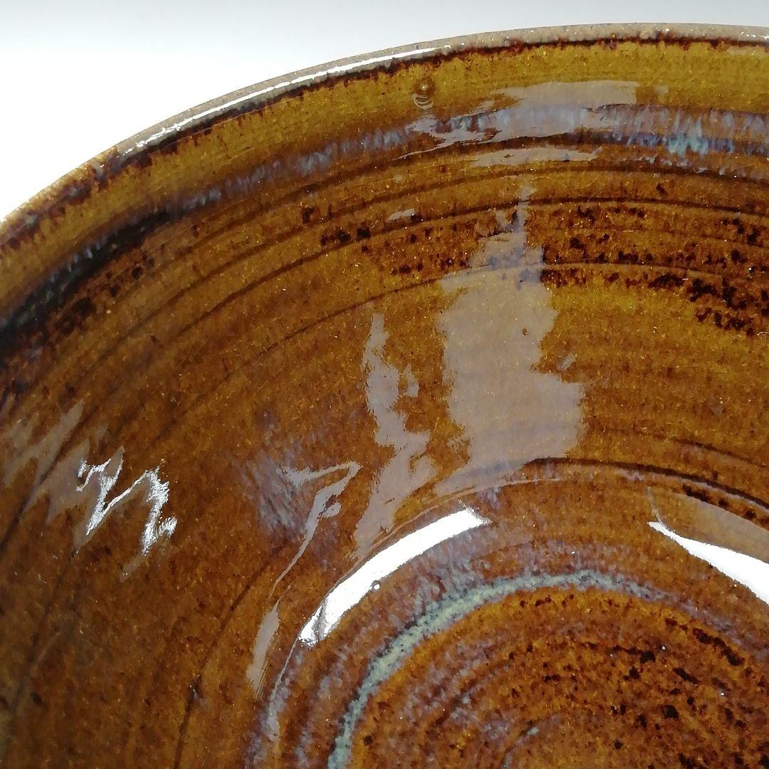 Ｔ５３５　茶碗　『高取茶碗』『高取忍 造』　共箱　抹茶碗　茶道具