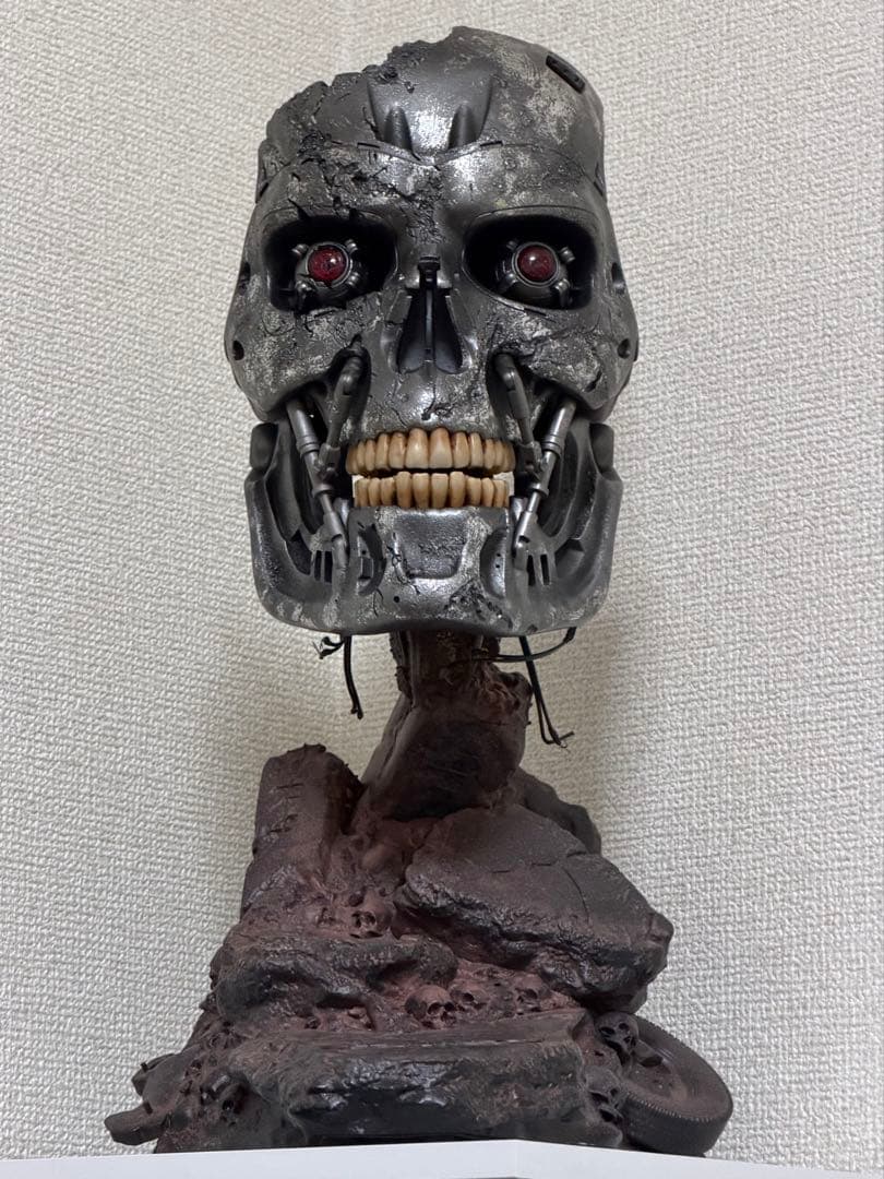 ターミネーター2 T-800 エンドスケルトン アートマスク バトルダメージ