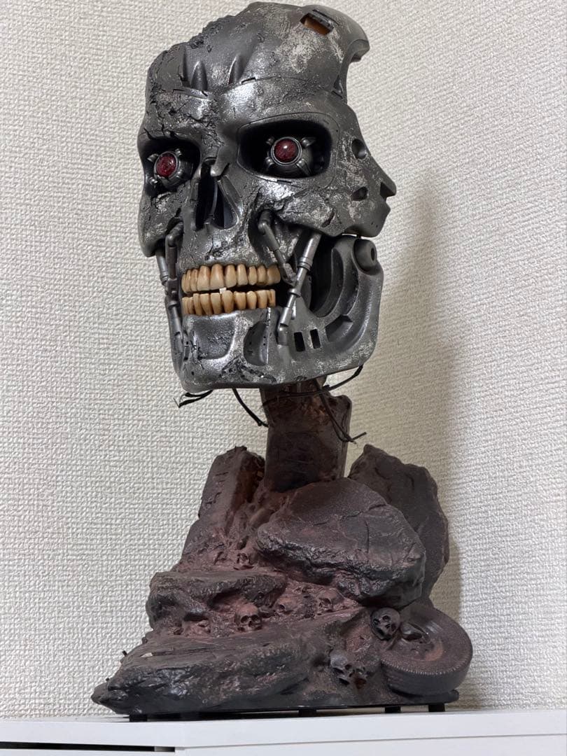 ターミネーター2 T-800 エンドスケルトン アートマスク バトルダメージ
