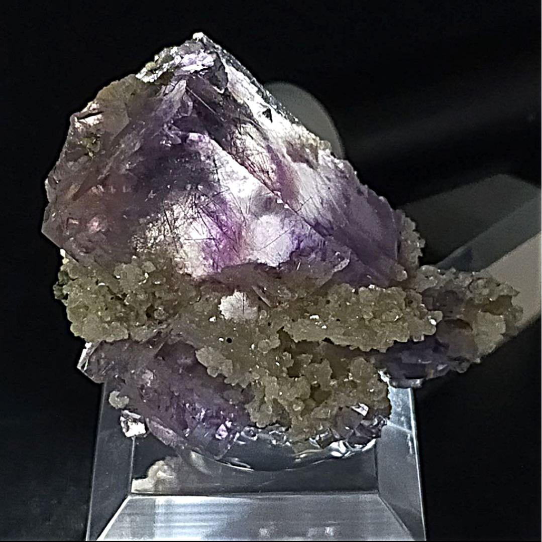 【中国/ヤオガンシャン産】フローライト原石⑧