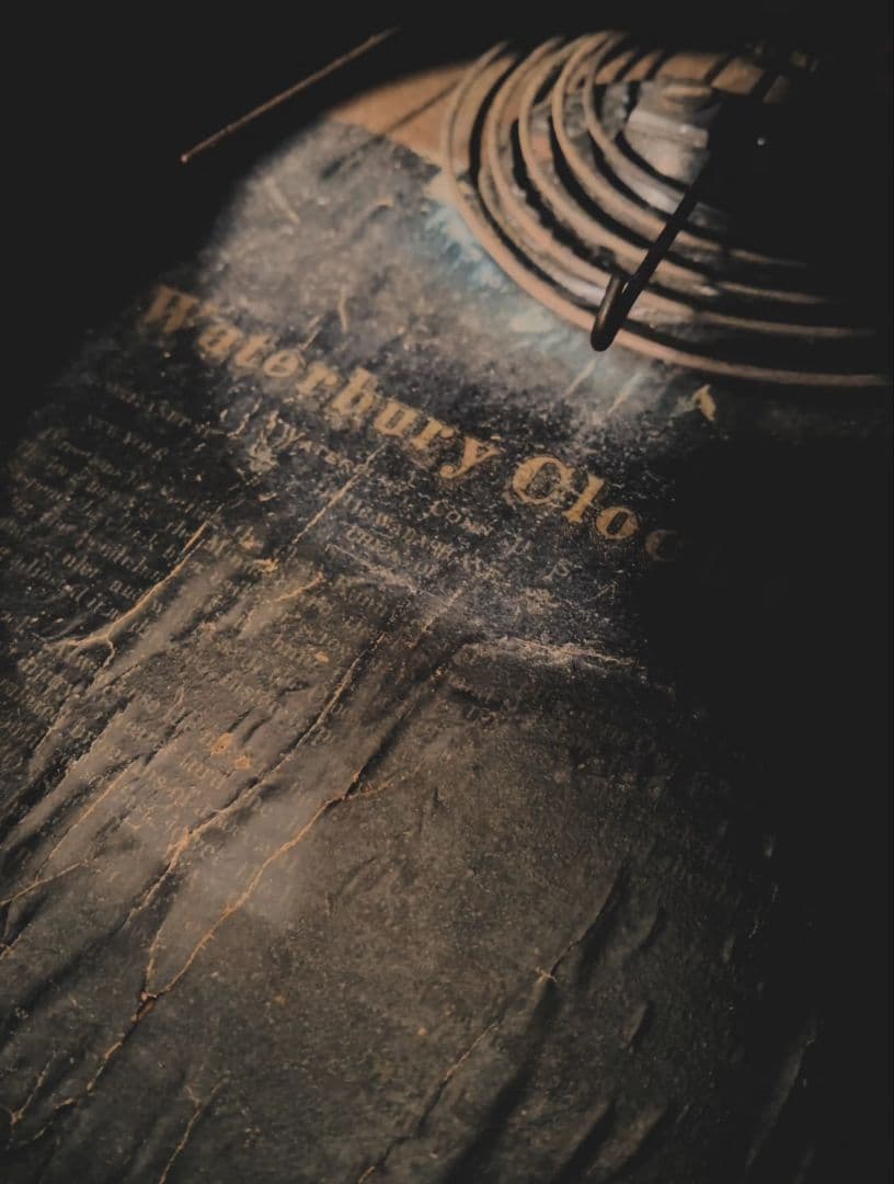 柱時計　完動品　ウォーターベリー　アンティーク　ゼンマイ　精工舎　ユンハンス