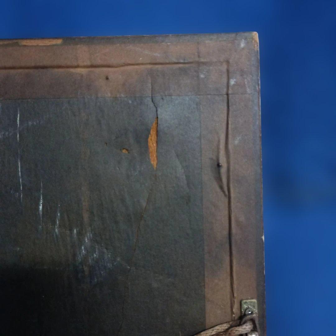 5677）此木三男（このきみつお） エッチング「耳立てて師の話聞きたまえ」EA