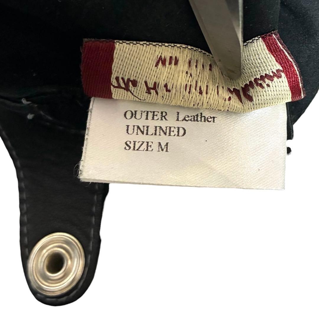 DENTS デンツ 柔らかいレザー 本革 グローブ 手袋 バイカラー 英国製 M