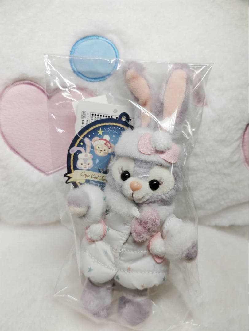 ダッフィー&フレンズ　ステラルー トゥウィンクル ウィンター　ぬいぐるみバッジ