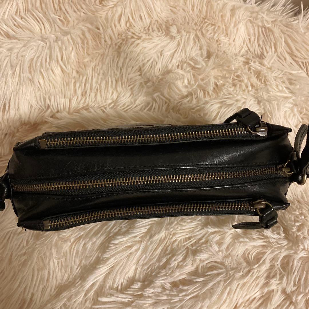 美品　ダコタ　DAKOTA レックス　カメラバッグ　ショルダー　レザー　黒