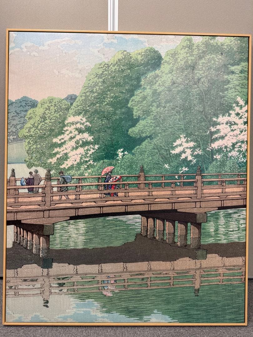 浮世絵 橋と風景